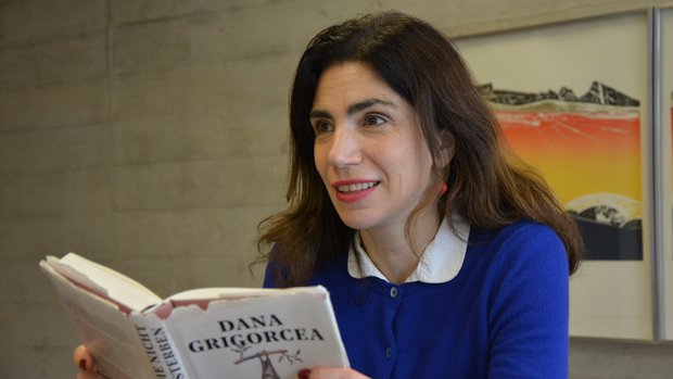 Autorin Dana Grigorcea liest aus ihrem neuen Roman.