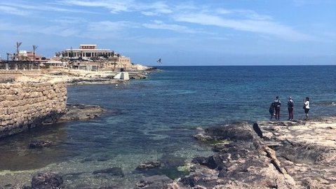 View of St Julian's, Malta, the location of our school