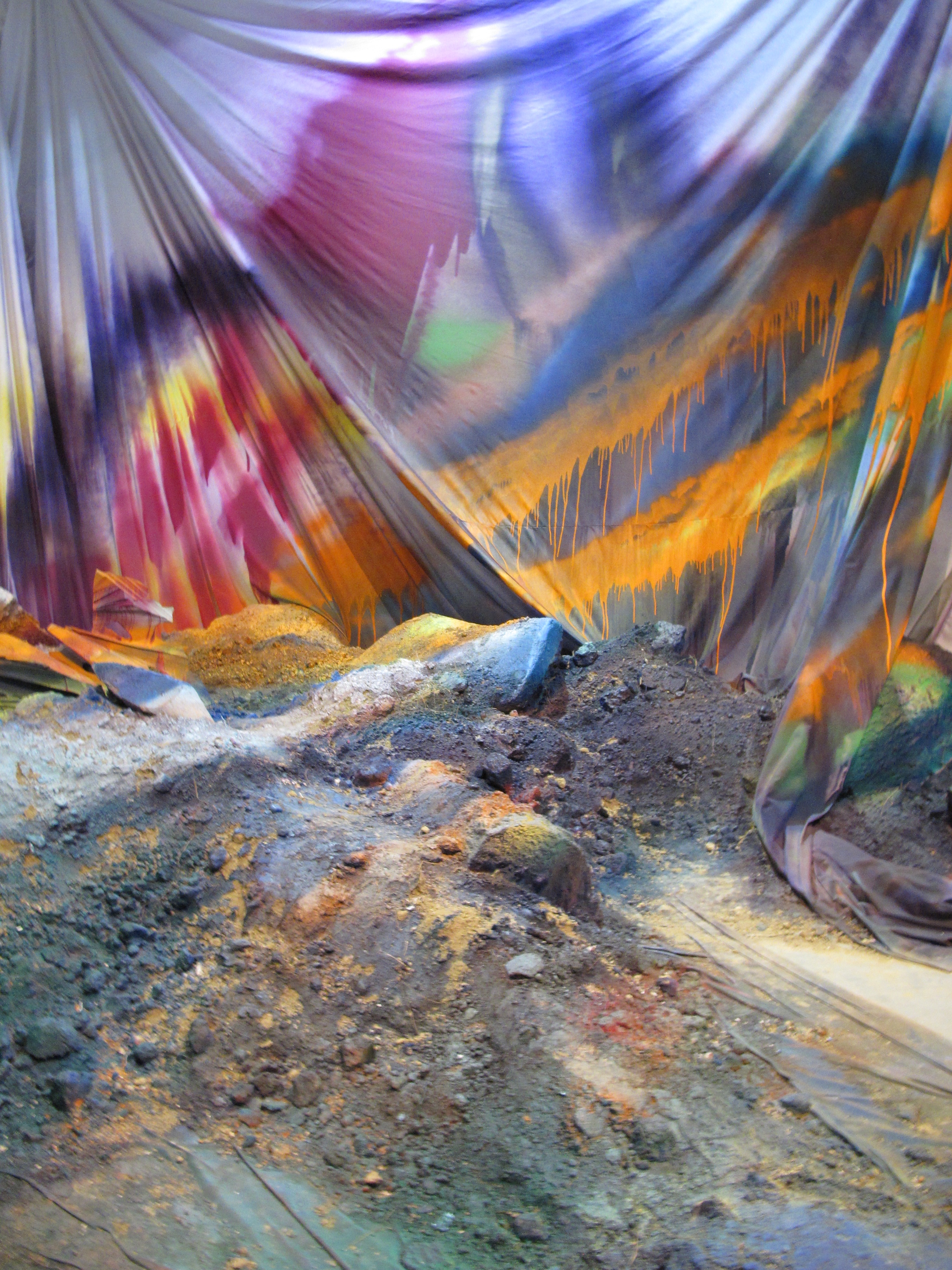 Katharina Grosse: Malerische Environments Katharina Grosse: Malerische Environments